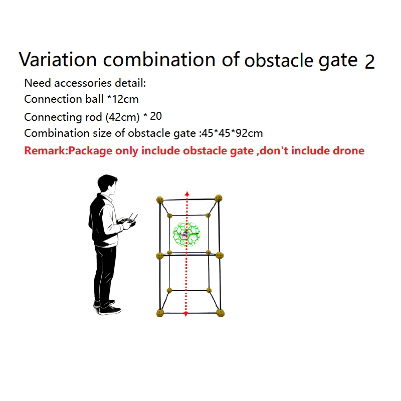 Racing Obstacle Gate Goal Ligh - огляд і ціна Drone Racing Gate