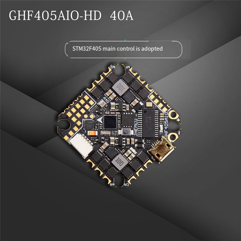 ABTI-GHF405AIO-HD 40A AIO Flig - огляд і ціна Drone Racing Esc
