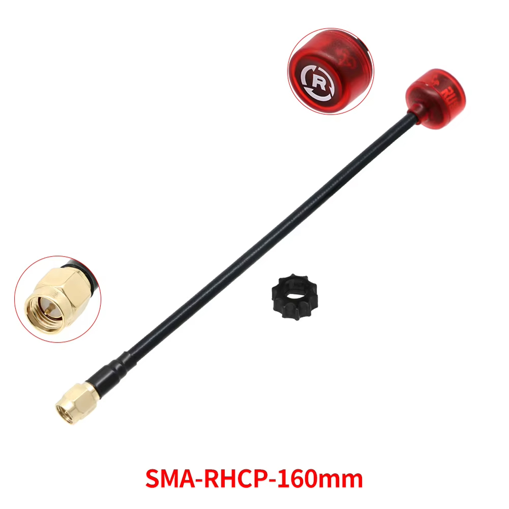 RUSH Cherry FPV 5.8G Antenna L - огляд і ціна Drone Racing Goggles