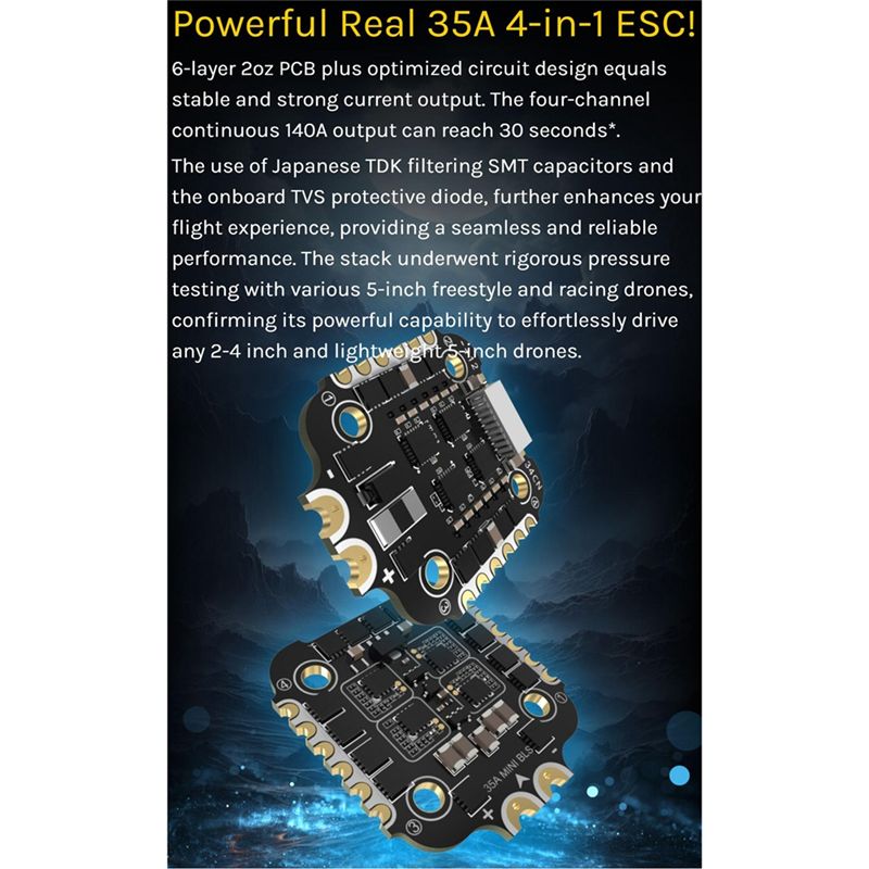 B92B for Speedybee F405 Mini S - огляд і ціна Drone Racing Esc
