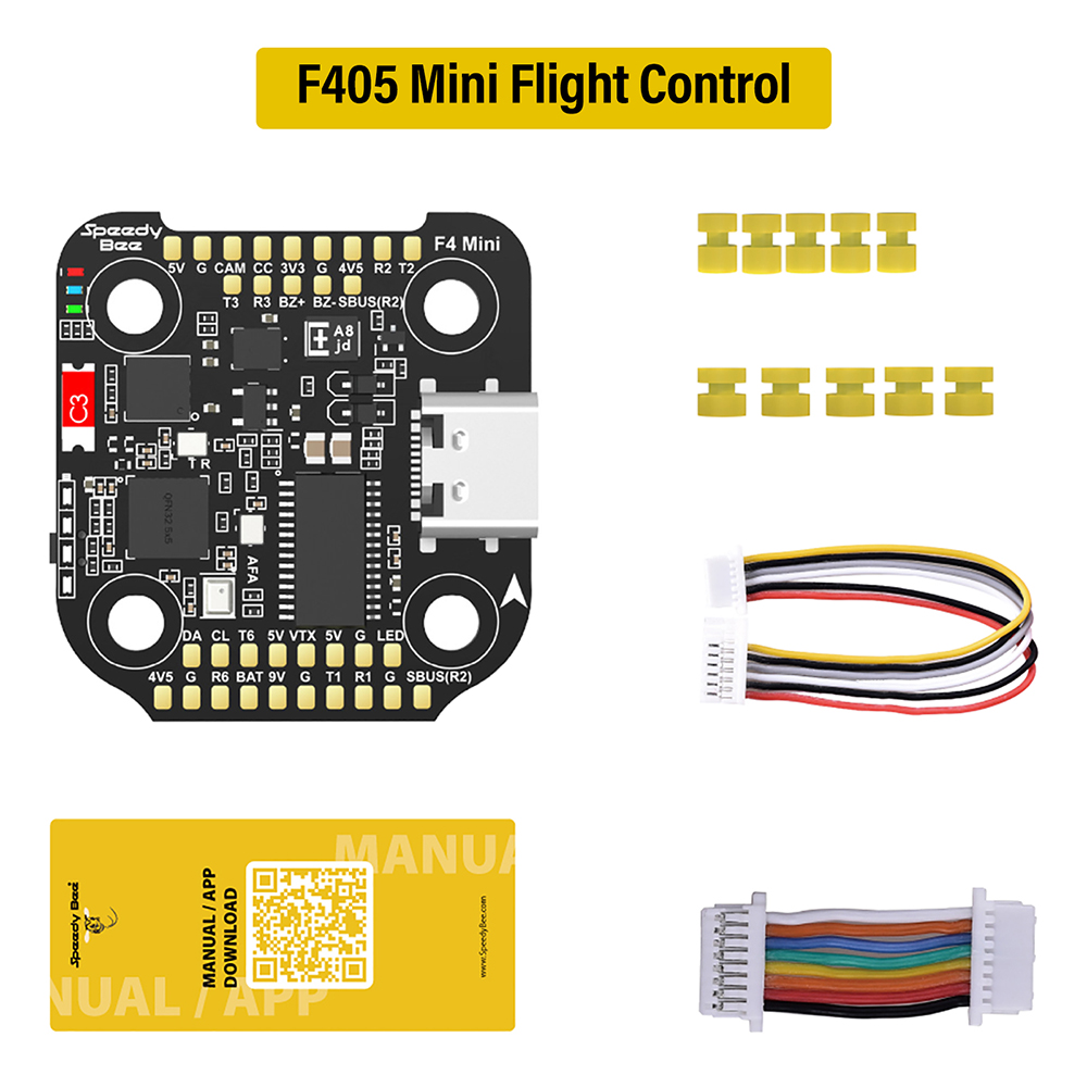F405 MINI SpeedyBee F405 Mini  - огляд і ціна Drone Racing Flight Controller
